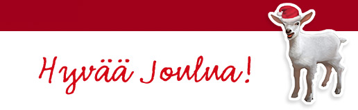 Hyvää joulua